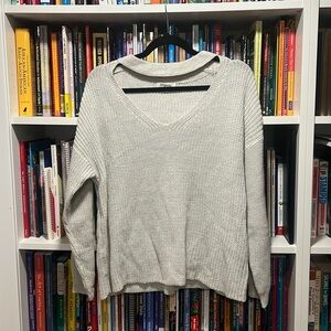 Cut out sweater